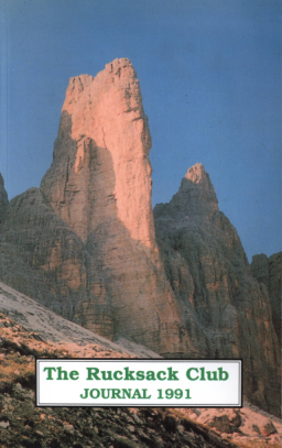 Rucksack Club Journal 1991 cover